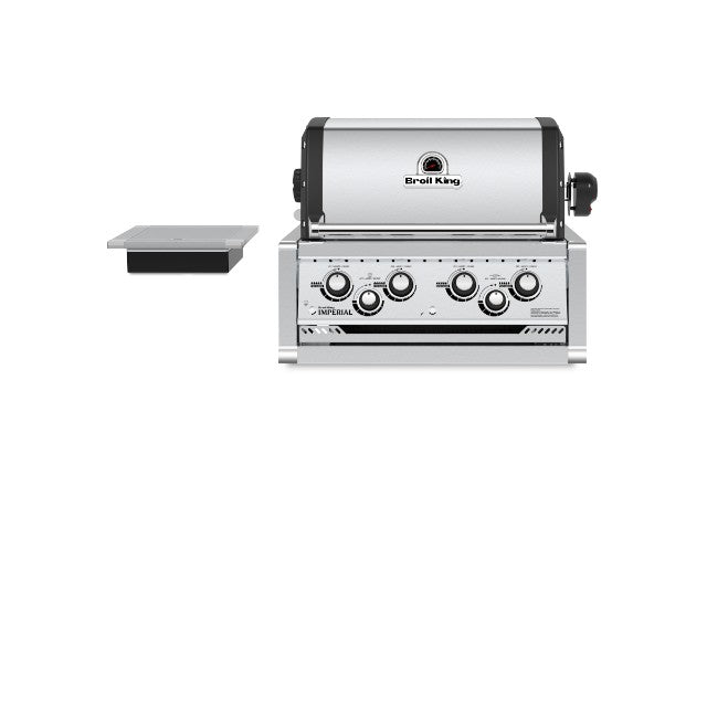 Broil King Imperial 490 4 Burner Built In BBQ Stainless Steel Gas Grill - Gardenbox