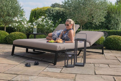 Allure Double Sunlounger by Maze Rattan