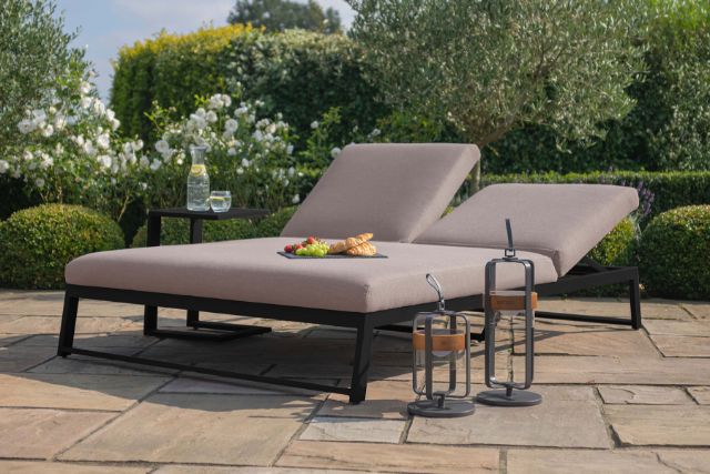 Allure Double Sunlounger by Maze Rattan