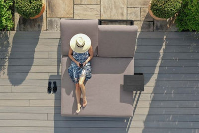 Allure Double Sunlounger by Maze Rattan
