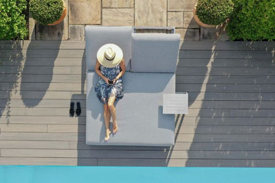 Allure Double Sunlounger by Maze Rattan