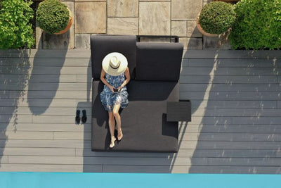 Allure Double Sunlounger by Maze Rattan