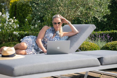 Allure Double Sunlounger by Maze Rattan