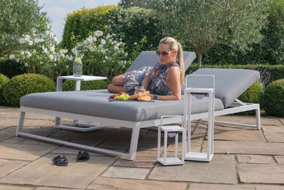 Allure Double Sunlounger by Maze Rattan
