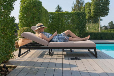 Allure Double Sunlounger by Maze Rattan