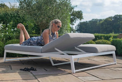 Allure Double Sunlounger by Maze Rattan