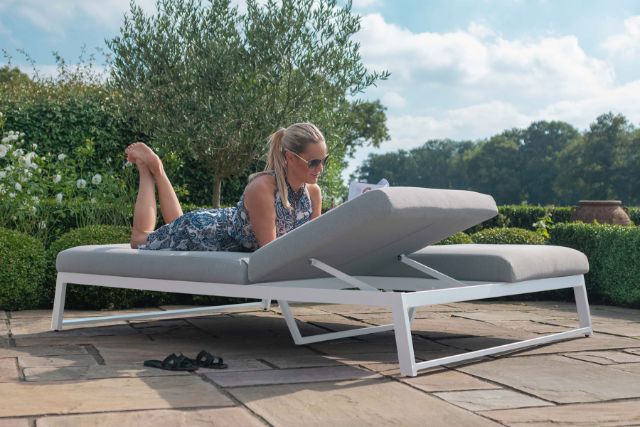 Allure Double Sunlounger by Maze Rattan