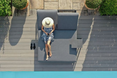 Allure Double Sunlounger by Maze Rattan