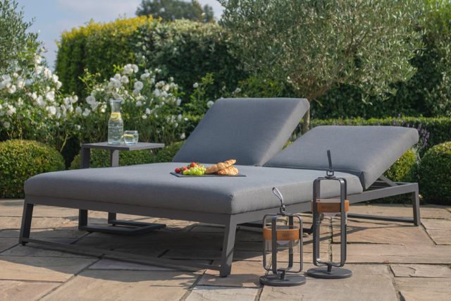 Allure Double Sunlounger by Maze Rattan