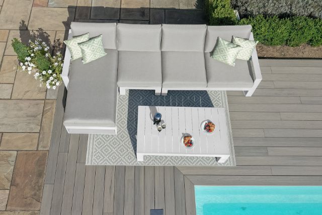 Amalfi Chaise Sofa Set by Maze Rattan