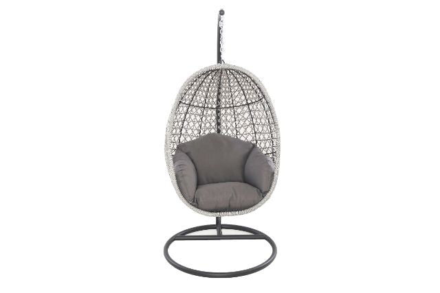 Ascot Hanging Chair with Weatherproof Cushions by Maze Rattan - Gardenbox
