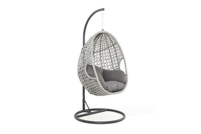 Ascot Hanging Chair with Weatherproof Cushions by Maze Rattan - Gardenbox