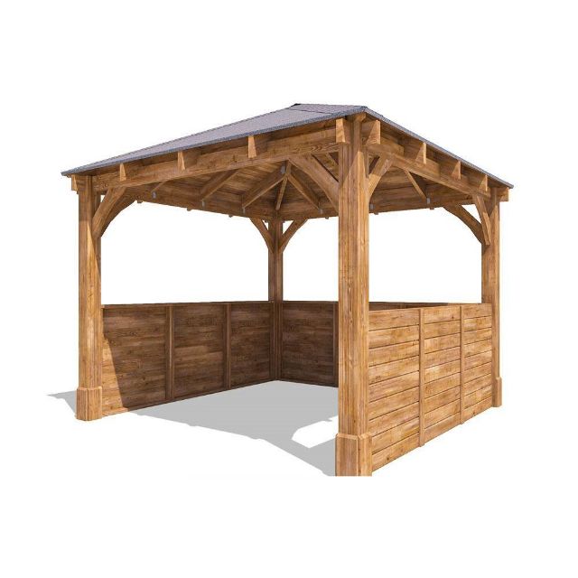 Bespoke Hand Built Wooden Outdoor Gazebo. Prices from £1999. Ask for details