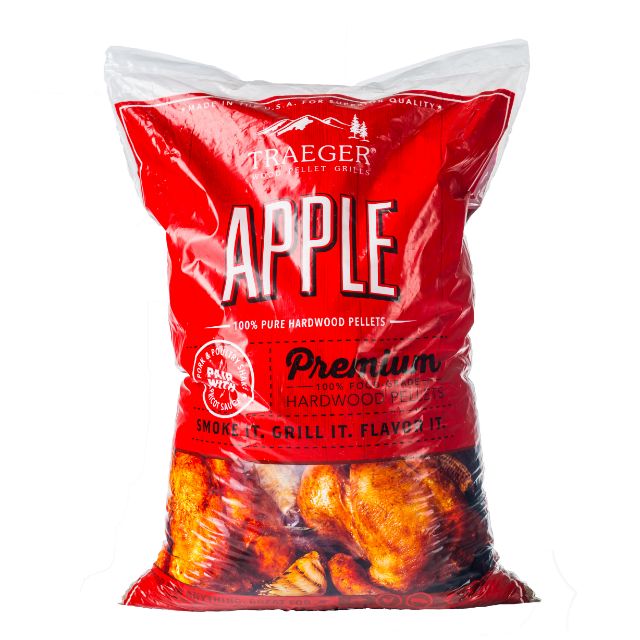 Traeger Apple Wood Pellets 20LB Bag - Gardenbox