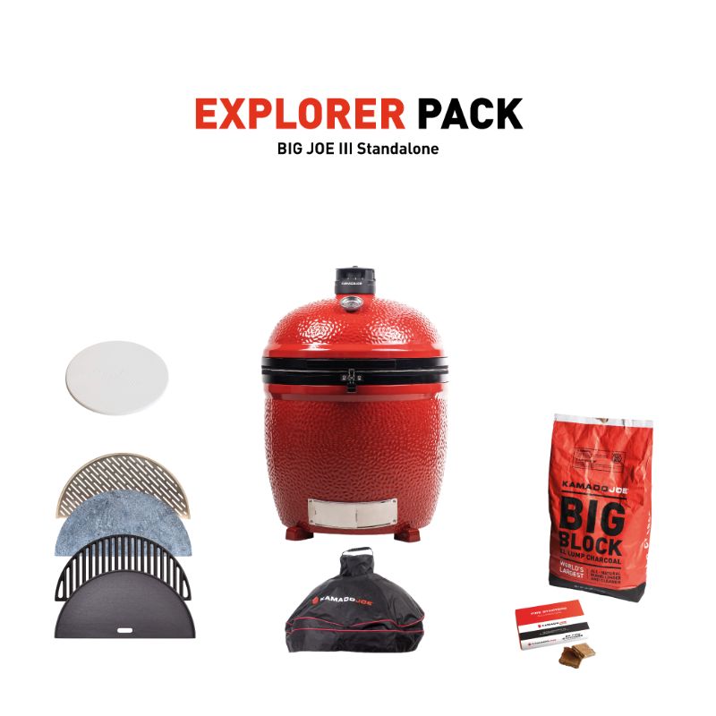 Kamado Joe Big Joe III Standalone Explorer Pack