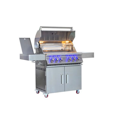 Whistler Bibury 4 Burner Gas Barbecue. FREE genuine cover and rotisserie kit. Only £1999