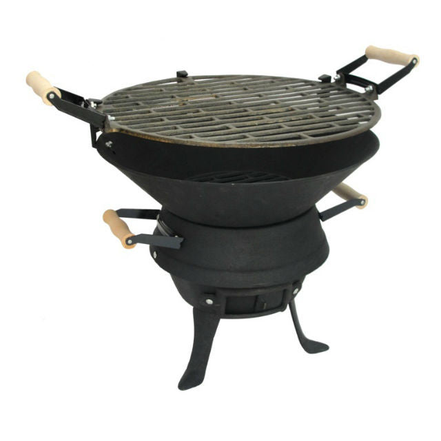 Cast Iron Basic Charcoal BBQ | Basic and simple to use - Gardenbox