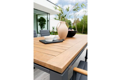 The Life Concept 210 Teak Dining Set with 6 Primavera Dining Chairs