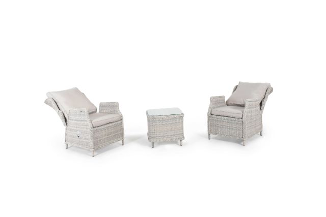 Cotswold Reclining 2 Seat Lounge Set  by Maze Rattan