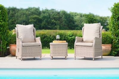 Cotswold Reclining 2 Seat Lounge Set  by Maze Rattan