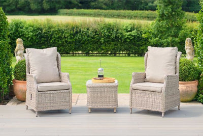 Cotswold Reclining 2 Seat Lounge Set  by Maze Rattan