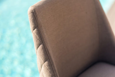 Maze Rattan Regal 4 Seat Round Bar Set In Weatherproof Fabric - Gardenbox