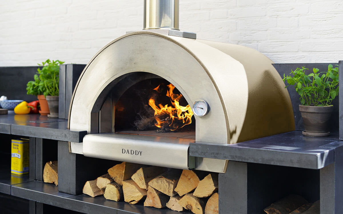 The Daddy Wood Fired Pizza Oven Commercial Grade. Handmade in Yorkshire. From £1549