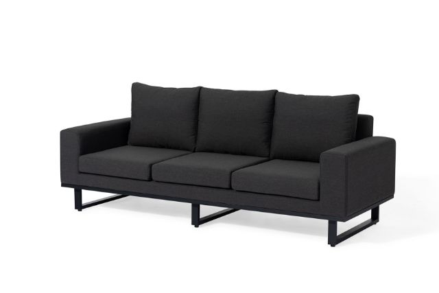 Maze Rattan Ethos 3 Seat Sofa Set In Weatherproof Fabric