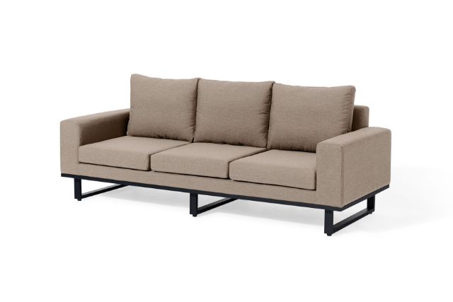 Maze Rattan Ethos 3 Seat Sofa Set In Weatherproof Fabric