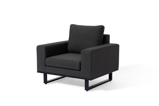 Maze Rattan Ethos 3 Seat Sofa Set In Weatherproof Fabric