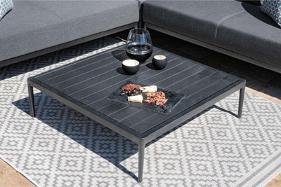 Maze Rattan Eve Corner Sofa Set In Weatherproof Fabric