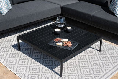 Maze Rattan Eve Corner Sofa Set In Weatherproof Fabric
