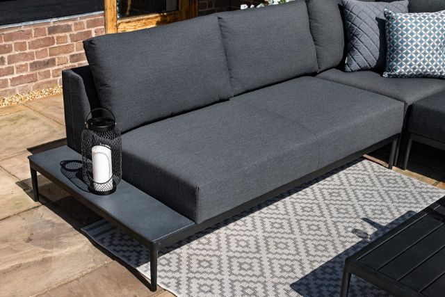 Maze Rattan Eve Corner Sofa Set In Weatherproof Fabric