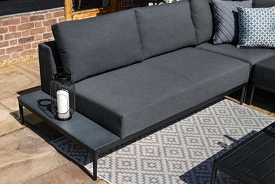 Maze Rattan Eve Corner Sofa Set In Weatherproof Fabric