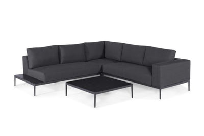 Maze Rattan Eve Corner Sofa Set In Weatherproof Fabric