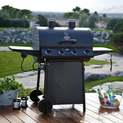 Great Value 3 Burner Gas BBQ - Chargriller Grilling Pro with Side Burner Gas Barbecue - Gardenbox