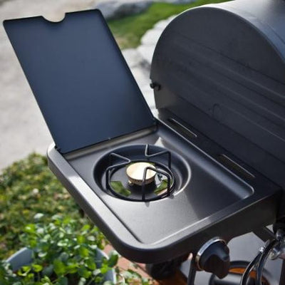 Great Value 3 Burner Gas BBQ - Chargriller Grilling Pro with Side Burner Gas Barbecue - Gardenbox