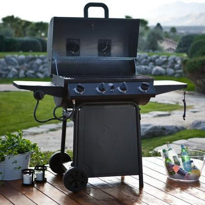 Great Value 3 Burner Gas BBQ - Chargriller Grilling Pro with Side Burner Gas Barbecue - Gardenbox
