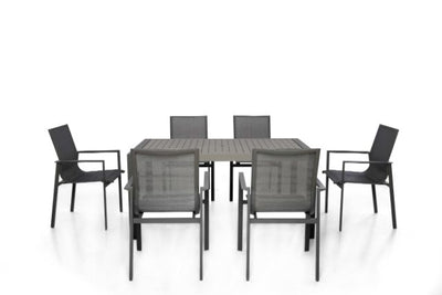 New York 6 Seat Dining Set by Maze Rattan - Gardenbox
