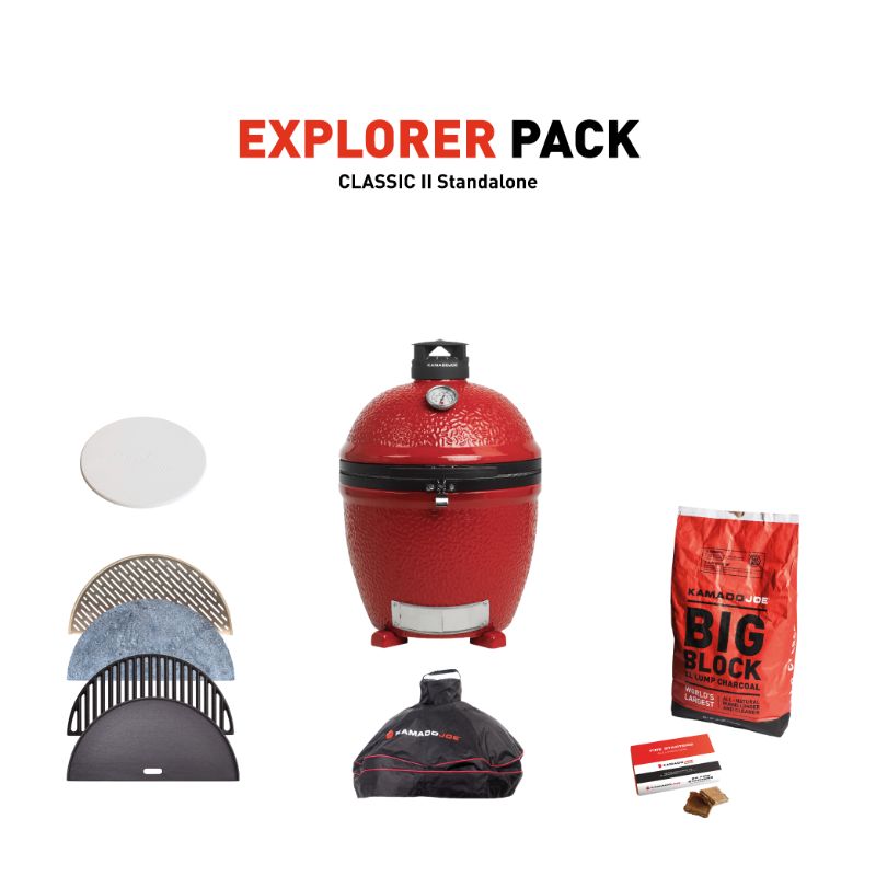 Kamado Joe Classic II Standalone Explorer Pack