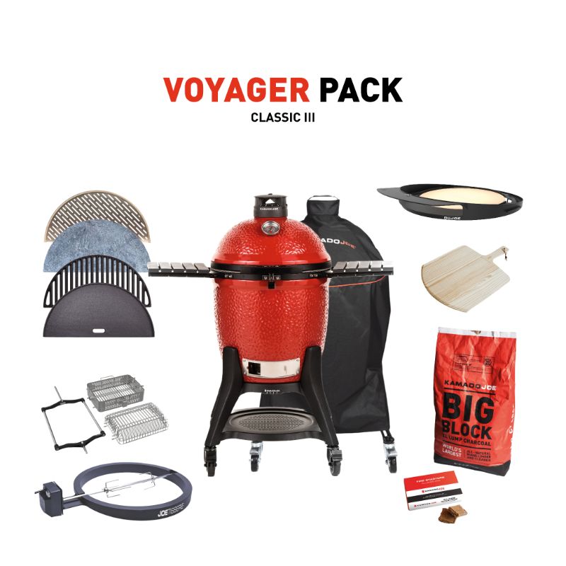 Kamado Joe Classic III Voyager Pack. Only £3235