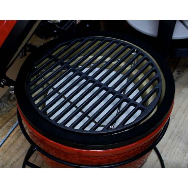 Kamado Joe Junior Cast Iron Griddle - Gardenbox