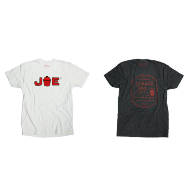 Genuine Kamado Joe T-Shirt. WHITE ONLY. NOW ONLY £19.99!