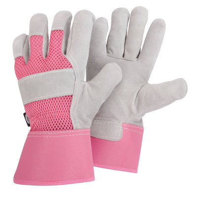 Ladies Protective Rigger Gardening Gloves - Size Medium - Gardenbox