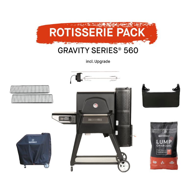 Masterbuilt Gravity Series 560 with Rotisserie Pack