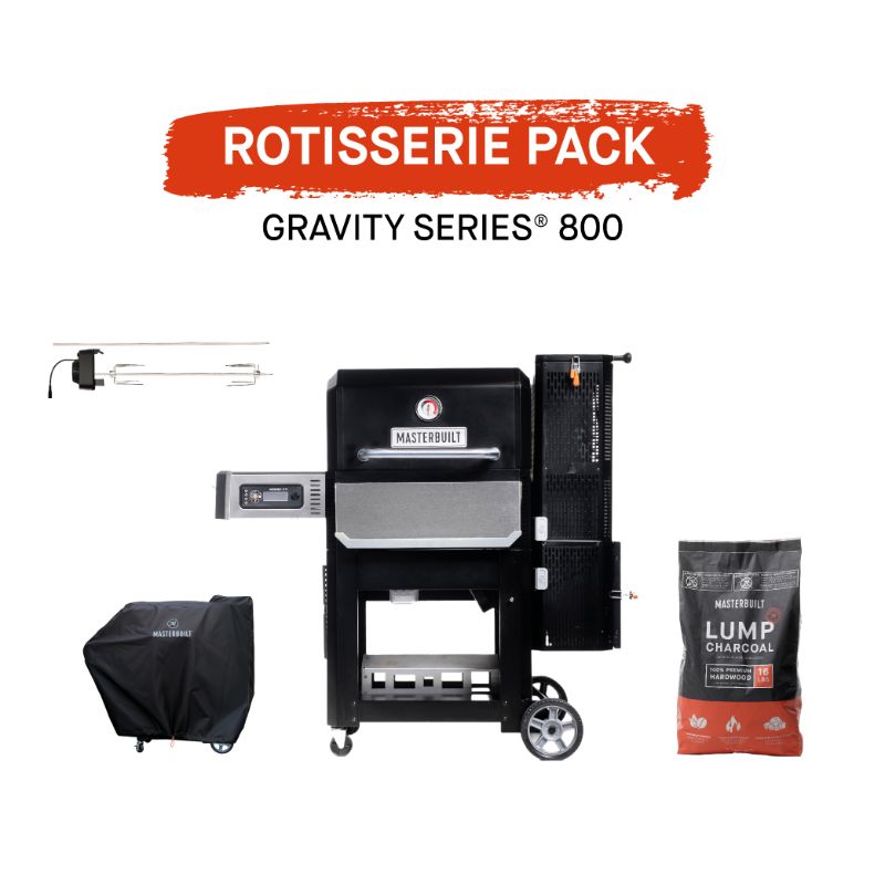 Masterbuilt Gravity Series 800 with Rotisserie Pack