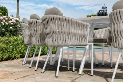 Maze Rattan Marina 6 seat Oval Dining Set