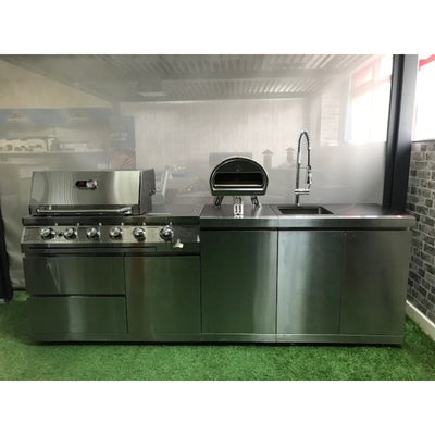 Whistler Naunton+ Modular Outdoor Kitchen ( with Gozney pizza oven) from only £3315.99