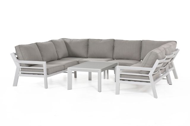New York U-Shaped Sofa Set by Maze Rattan