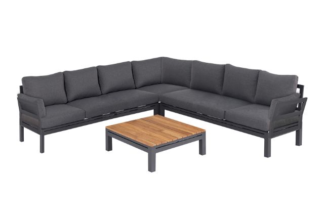 Oslo Large Corner Sofa Group by Maze Rattan